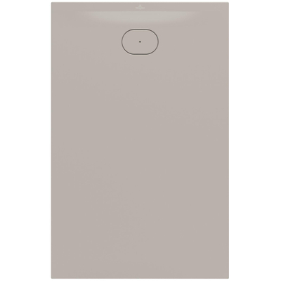 Villeroy & Boch Ecora douchebak - 140x90x3.5cm - afvoer korte zijde - almond (beige)