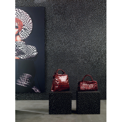 Dune Ceramic Mosaics Carreau mosaïque - 30x30cm - 8.0mm - Noir