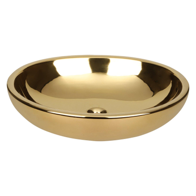 Differnz Dias Vasque 50x38x14cm Céramique Or