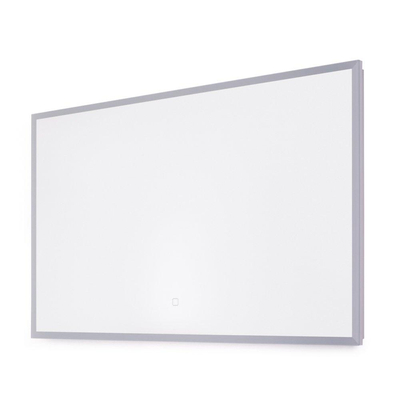 Wiesbaden Quatro spiegel rechthoek met LED, dimbaar en spiegelverwarming 80 x 60 cm