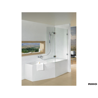 Riho Scandic NXT chromé X500 paroi de baignoire Yukon 117,5 L