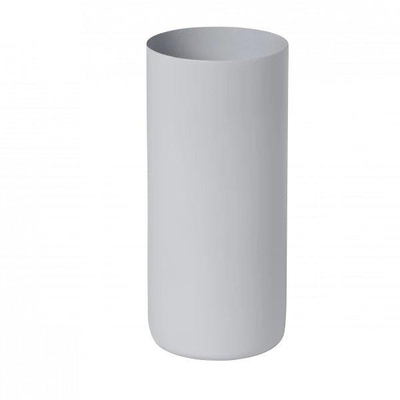 Blomus Modo Tandenborstel houder - hoogte 12cm - Ø 5,5cm - Micro Chip (grijs)