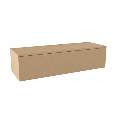 Mondiaz ALAN MODULE Wastafelonderkast - 120x45x30cm - 1 lade - push to open - Oro