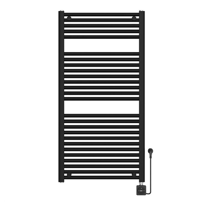 Wiesbaden Elara Elektrische radiator Smart WiFi - 118.5x60cm - mat zwart