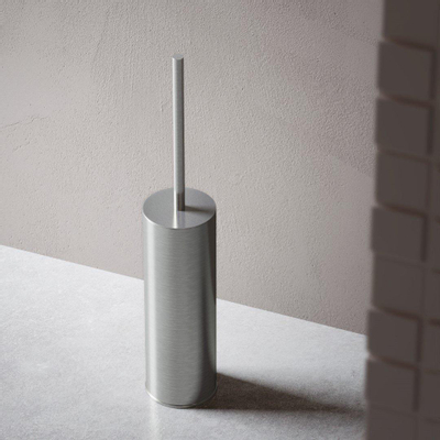 Hotbath Archie ensemble de brosse WC - sur pied - inox