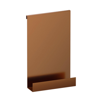 Brauer doucherek - 25x40cm - Koper geborsteld