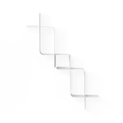 Umbra Planchet - 61x47x15cm - lot de 2 - blanc