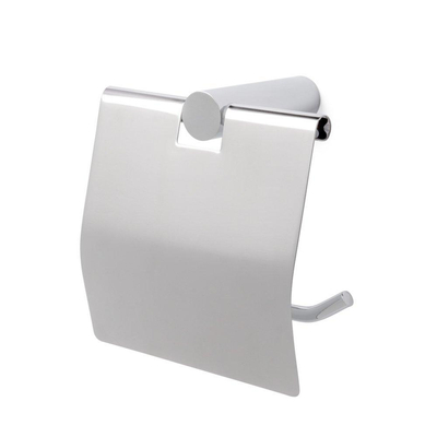 Wiesbaden Ida porte-rouleau de papier toilette avec couvercle chrome