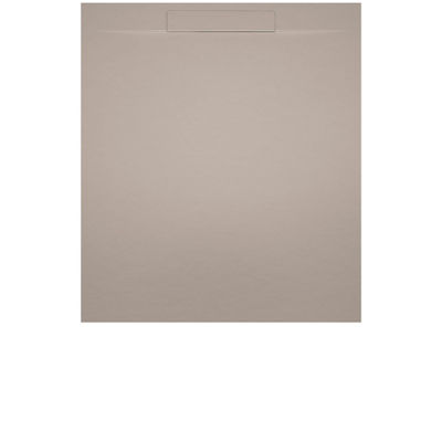 Riho ISOLA Douchebak - 100x80x3cm - mat pebble grey