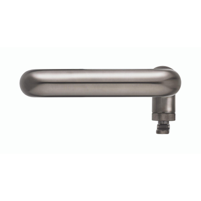 Crosswater Union Mitigeur lavabo - rehaussé - eau froide - brushed black chrome (gunmetal)