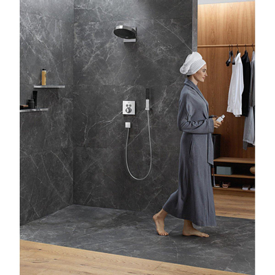 Hansgrohe Rainfinity kit de douche encastrable complet avec douchette à main et douche de tête chromée