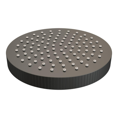 BRAUER Stripe Opbouw Thermostatische Regendouche - SET 02 - 25cm hoofddouche - 3-standen handdouche - doucheslang - mat zwart