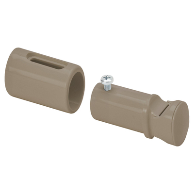Haceka Monte ophangbeugels - voor radiator - quartz glans