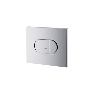 GROHE Arena Cosmopolitan plaque de commande WC horizontale chromée