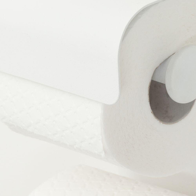 Sealskin Brix Porte-papier toilette 11.6x12.5x25.5cm métal blanc
