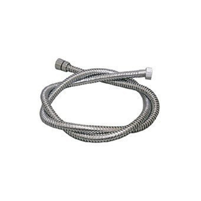 Plieger flexible de douche métallique 1/2 x200cm avec anti-torsion et anti-pli chromé S22042CP