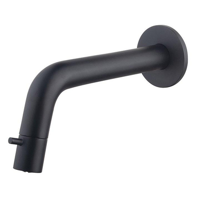 Wiesbaden Caral Sophia Robinet de lavabo réductible avec fixation murale 1/2" noir mat