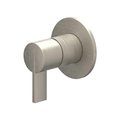 IVY Pact Partie apparente - pour mitigeur de douche encastré - monocommande - rosace ronde - Nickel brossé PVD