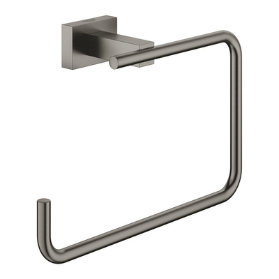 GROHE Essentials Cube handdoekring brushed hard graphite