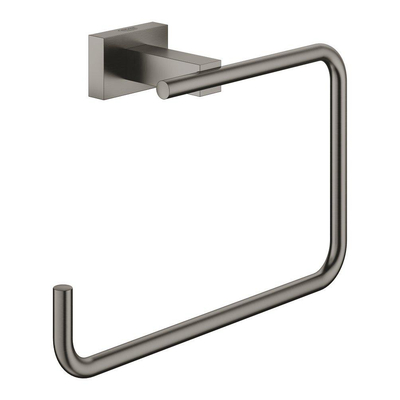 GROHE Essentials Cube porte-serviettes - 18,6 cm - graphite dur brossé
