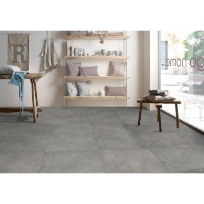 Armonie Ceramiche wand- en vloertegel - 60x60cm - 10mm - Vierkant - gerectificeerd - Betonlook - Grijs mat