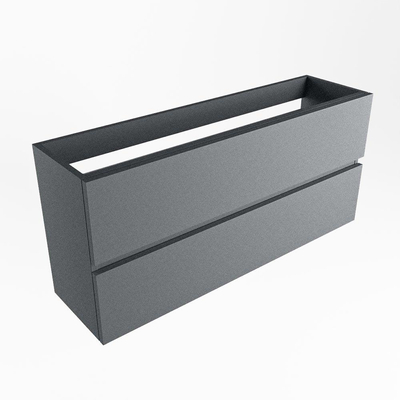 Mondiaz ADA fonteinonderkast - 110x30x50cm - 2 lades - uitsparing links - softclose - Plata