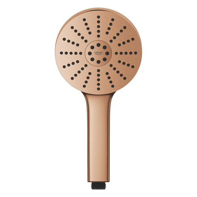 GROHE Vitalio Joy 120 douchette - 3 jets - 8 l/min - warm sunset brossé (cuivre)