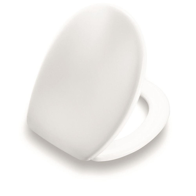 Pressalit Tivoli 2 abattant de WC avec charnière univerticale en inox UN3 blanc