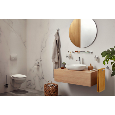 Haceka Aspen Handdoekhaak - dubbel - rond - chroom