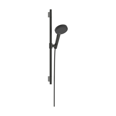 Hansgrohe Raindance Alive Select S Doucheset - 125 - 3jet - ecosmart - met glijstang Unica S Puro - 65 cm - geborsteld zwart chroom (antraciet)