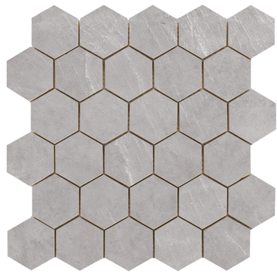 Cifre Ceramica Statale wand- en vloertegel - 26.3x27.4cm - Betonlook - Pearl mat (grijs)