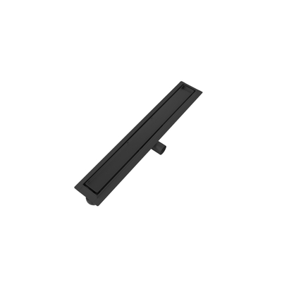 Adema Ralo douchegoot - 70cm - zonder rooster - met flens - mat zwart TWEEDEKANS
