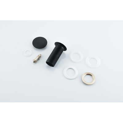 FugaFlow Eccelente Acces - bouchon d'évacuation prolongé - mat noir