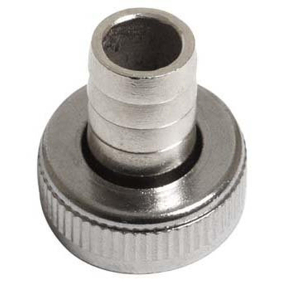 Connecteur de tuyau chromé 3/4 "x1/2 avec joint plat