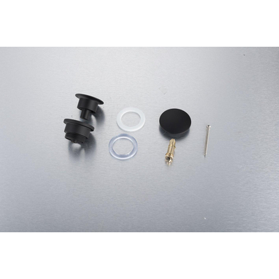 Adema Sparkle 2.0 Afvoerplug - klikwaste - mat zwart