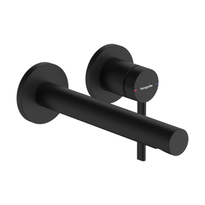 Hansgrohe Zesis S wastafelkraan - inbouw - zonder inbouwdeel - eengreeps - mat zwart