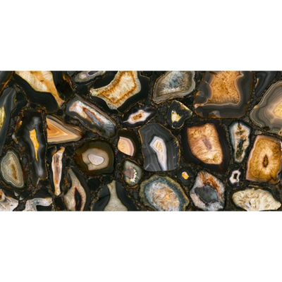 Douglas Jones Silensis Carreau de sol - 60x120cm - 6.0mm - rectifié - Black sea gold