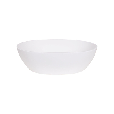 FugaFlow Eccelente Pietra Vasque - 45x32x12 cm - solid surface - blanc mat