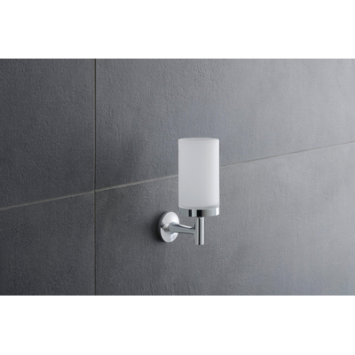Duravit Starck T Tandenborstelhouder - matglas - hoogglans chroom