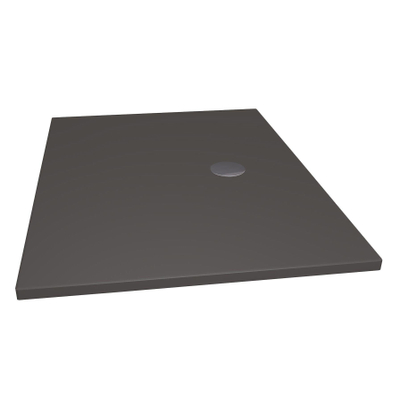 Xenz Flat Plus Douchebak - 90x120cm - Rechthoek - Antraciet mat