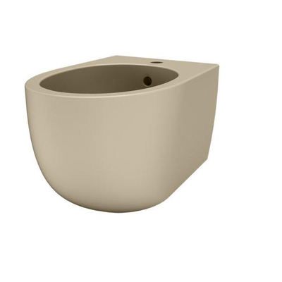 FugaFlow Eccelente Pietra Bidet - 53x36cm - mat beige