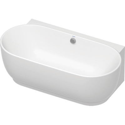 Duravit Luv baignoire demi autoportante 180x95cm blanc mat