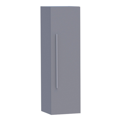 BRAUER Trust armoire de salle de bains - 120x35x35cm - hors poignée en saillie avec 1 porte ouvrant à gauche ou à droite gris mat