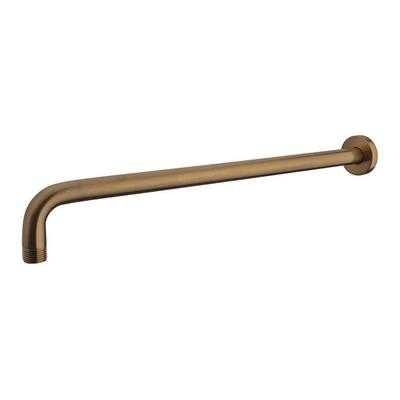 Wiesbaden UniMatch bras de douche avec fixation murale 45 cm bronze cuivre brossé PVD