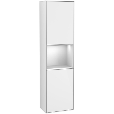 Villeroy & Boch finion kast hoog - 418x1516x270mm - mat wit
