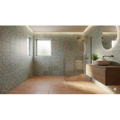 Energieker Antichi Amori Carreau mural et de sol en céramique - 30x30cm - 9.2mm