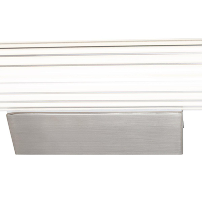 QAZQA Coco Wandlamp - 1 lamp - 6 - IP44 - Gunmetal