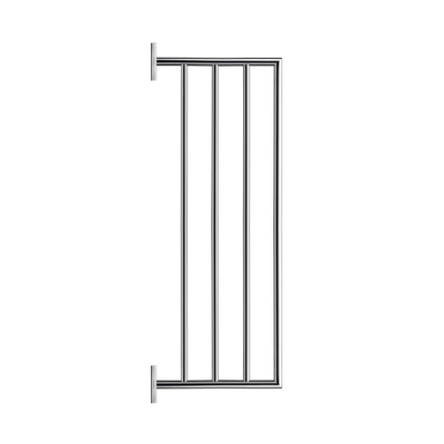 Duravit Karree Badhanddoekrek - 60 cm - hoogglans chroom