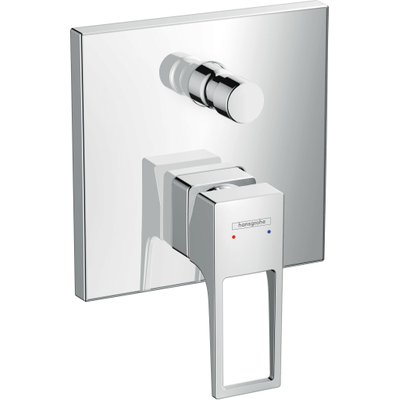 Hansgrohe Metropol Inbouw badmengkraan - afbouwdeel - met zekerheidscombinatie - hoogglans chroom