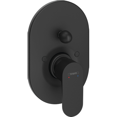 Hansgrohe Rebris s Mitigeur bain encastré monotrou noir mat